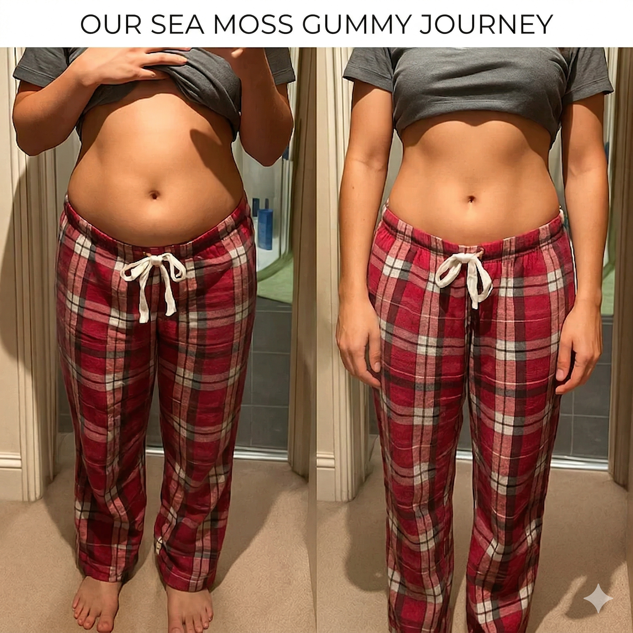 Before - tired eyes with dark circles and puffiness